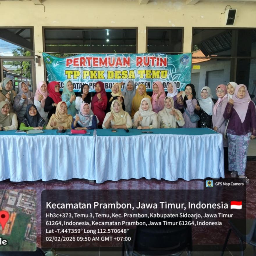 PKK DESA TEMU PERINGATI HARJASDA KE 167